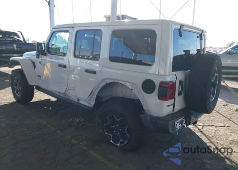 2022 Jeep Wrangler 4Xe Unlimited Rubicon 4X4 из США, поврежденный, VIN 1C4JJXR60NW122816